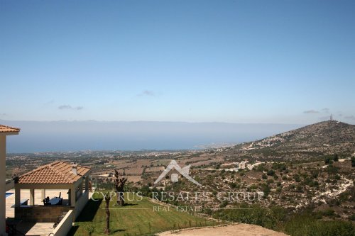 Amazing sea views from Leptos Estates Olympus Village, Tsada, Paphos, Cyprus 