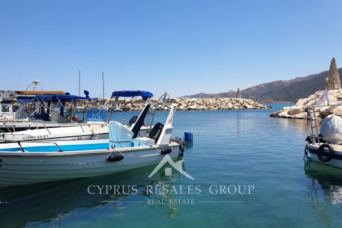 Fishing in Pomos Harbour, Cyprus 