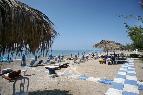 Riccos Beach in Geroskipou (Yeroskipou), Paphos, Cyprus