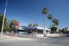 Paphos Transport Organisation - bus stop in Kato Paphos, Cyprus