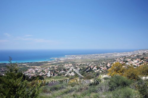 Views over Coral Bay from Leptos Kamares Village  